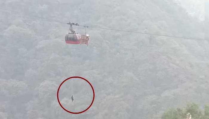 himachal pradesh रोपवे केबल कार 5 घंटे 11 लोग फंस
