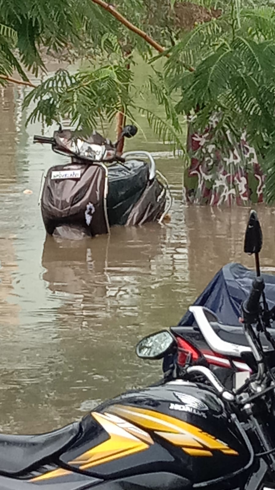 बारिश से जनजीवन अस्त व्यस्त