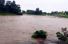 पुलिया पार करते समय बहा व्यक्ति