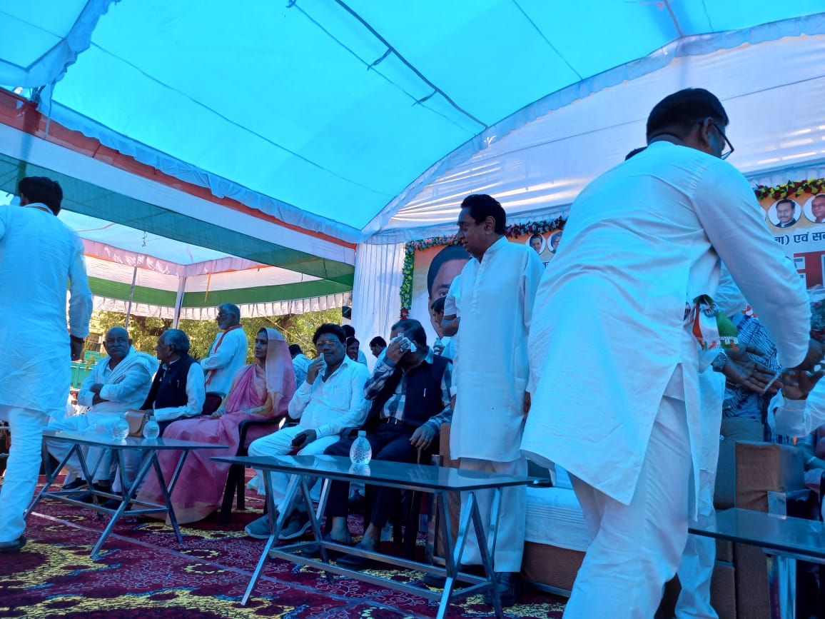 नगरीय निकाय चुनाव को लेकर कमलनाथ की सभा