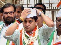 एयरपोर्ट दीवार धसने को लेकर सिंधिया का बयान