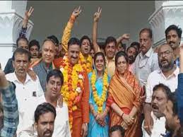 कटनी जनपद अध्यक्ष चुनी गईं  गीता बाई