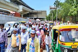 आप ने विंध्य  महंगाई के खिलाफ खोला मोर्चा