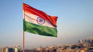 रवीन्द्रनाथ टैगोर विश्वविद्यालय  की तिरंगा रैली