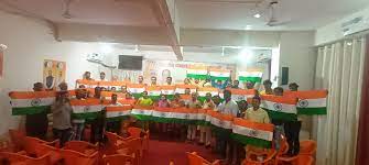 सड़कों पर भारत माता की जय का उद्घोष