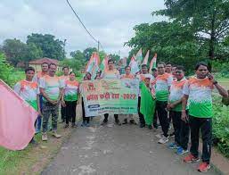 तिरंगे के सम्मान में युवा आये मैदान में