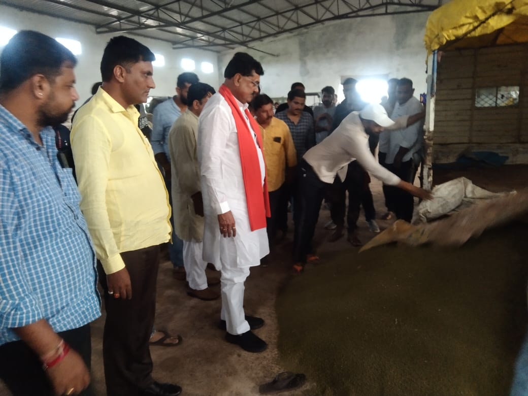 मूंग खरीदी को लेकर किसानों में खुशी