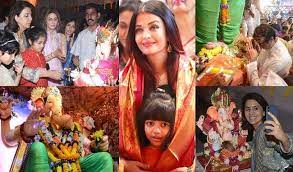 बॉलीवुड सेलेब्स के घर पधरे गणपति बप्पा 