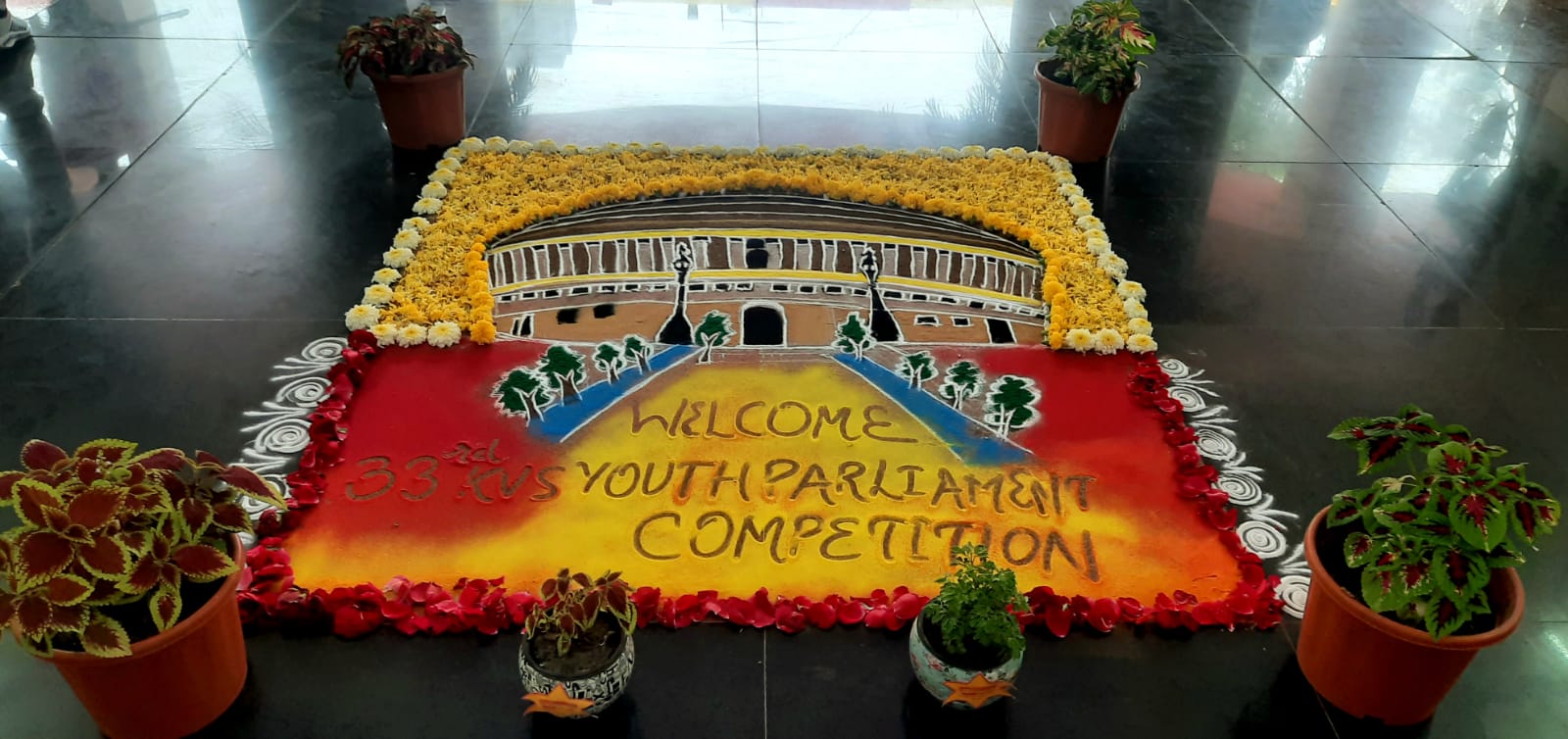 केंद्रीय विद्यालय 2 में युवा संसद का आयोजन