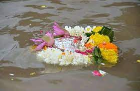 दो बार पानी में तैरी भगवान नरसिंह की मूर्ति