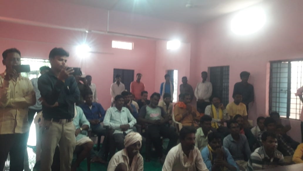 जन शिविर में पहुंचे जिला पंचायत अध्यक्ष