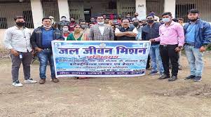 जल जीवन मिशन के तहत प्रचार प्रसार हुआ शुरू