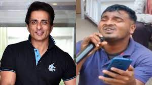 सड़क किनारे गाने वाले मकसूद का सहारा बने सोनू सूद