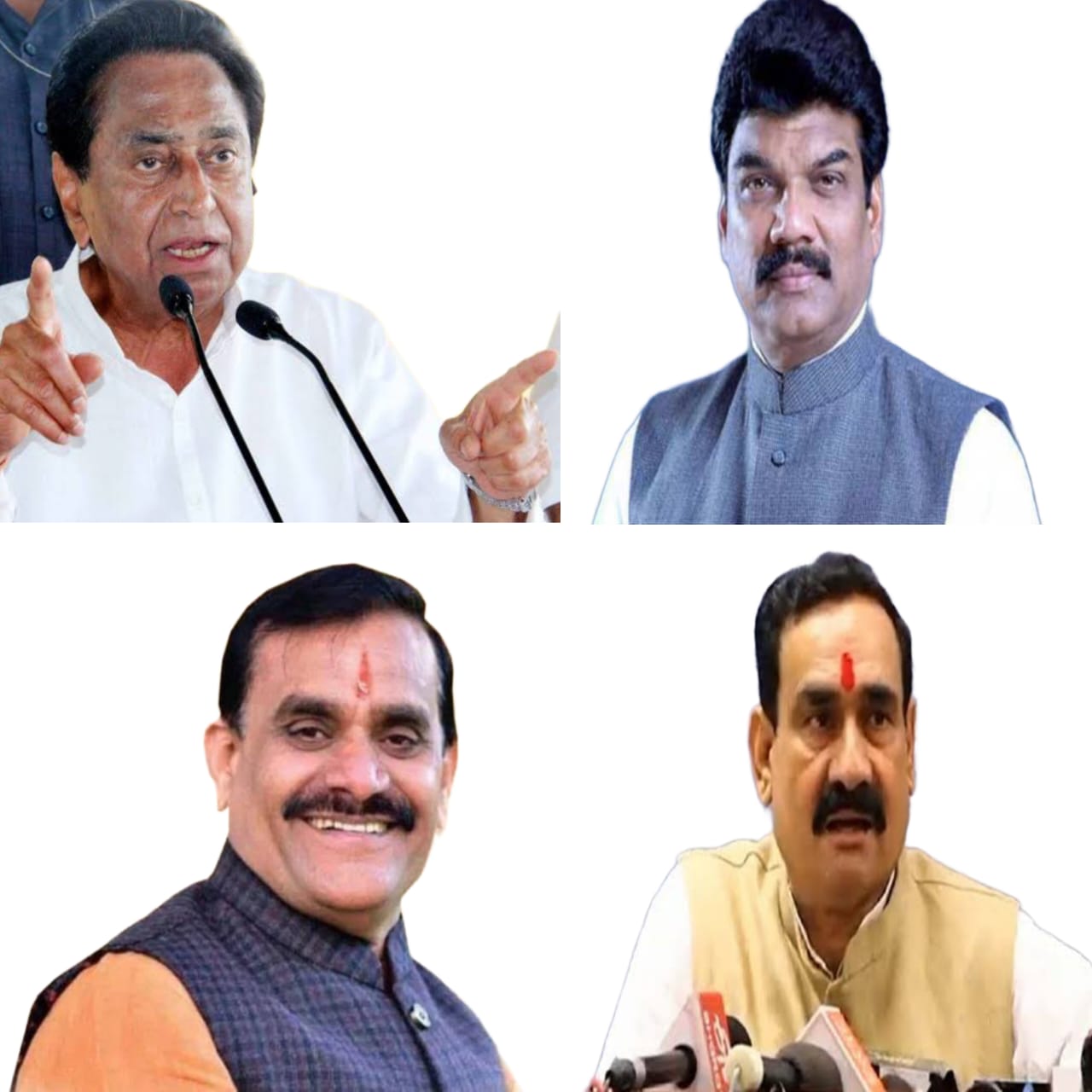 यात्रा की सफलता से भाजपा बौखलाई : कमलनाथ ,प्रचार के लिए कांग्रेसियों की साजिश : गोविन्द सिंह