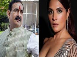  गृह मंत्री मिश्रा की ऋचा चड्ढा को नसीहत