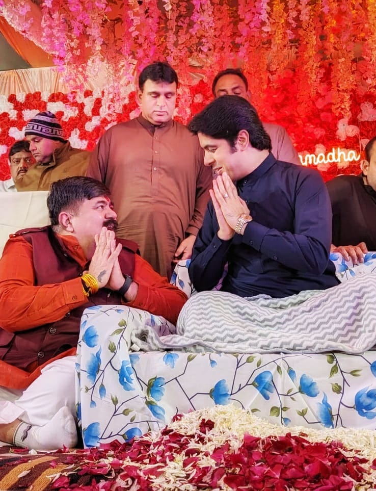 संत नारायण भजन स्वामी का हुआ भव्य स्वागत