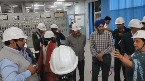 स्वतंत्र निदेशक का  एनटीपीसी सिंगरौली  दौरा 