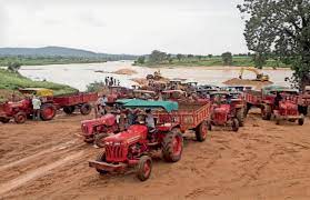 बेख़ौफ़ चालू है अवैध रेता का धंधा