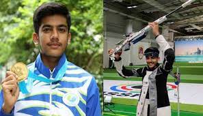 bhopal,Aishwarya Pratap, Sr of MP stood first , 10m rifle