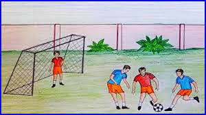 rajgarh, Players sitting , dharna to protest