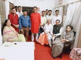 datia, Dr. Narottam Mishra, met former Chief Minister ,Vansudhara Raje