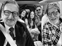 mumbai, Anupam Kher ,shares selfie , sets of 