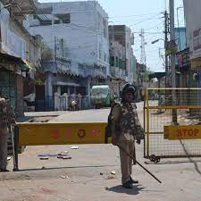  Khargone, Curfew not relaxed, third day