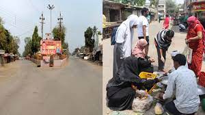 Khargone,Two hours relaxation , curfew even today