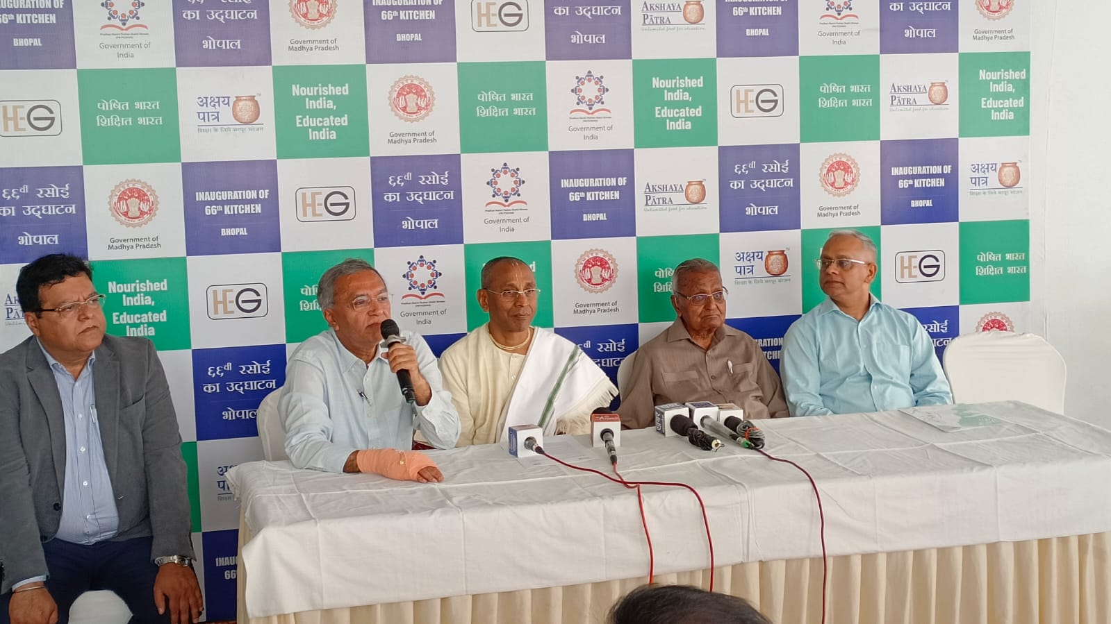 अक्षय पात्र रसोई का होगा शुभारम्भ