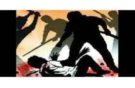 दहशत गर्द की जनता ने की धुलाई