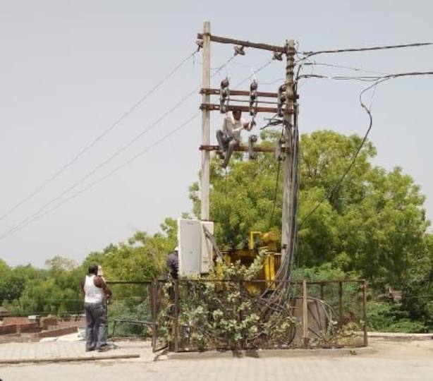 बिजली चोरों के खिलाफ हुई सख्त कार्रवाई