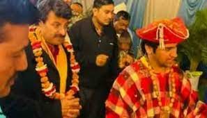 खजुराहो पहुंचे बीजेपी सांसद मनोज तिवारी