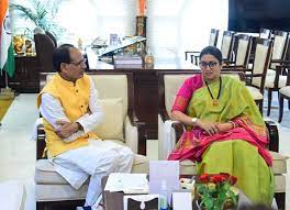 केन्द्रीय मंत्री ईरानी ने की म.प्र. की सराहना