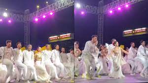 नाटू- नाटू गाने पर झूमती नज़र आई आलिआ भट्ट 