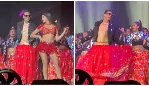 खिलाड़ी ने घागरा पहन कर नोरा के साथ लगाए  ठुमके 