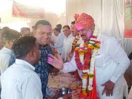 कृषि मंत्री ने होली मिलन समारोह में लगाए ठुमके