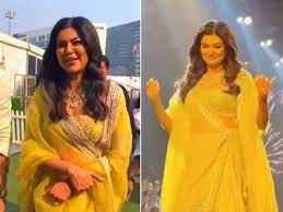 सुष्मिता सेन हार्ट अटैक के बाद आई पहली बार नज़र 