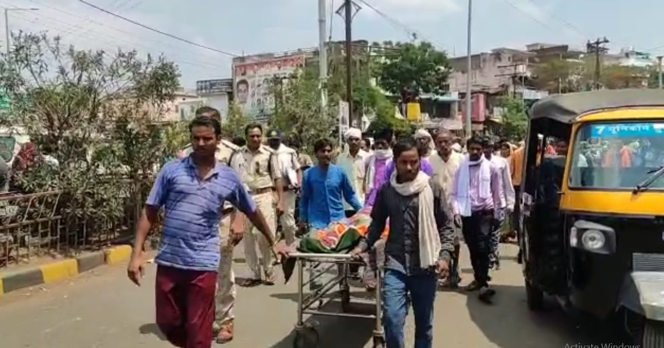 अस्पताल में मरीज की मौत पर हंगामा