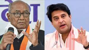 दिग्विजय सिंह ने ज्योतिरादित्य सिंधिया पर साधा निशाना