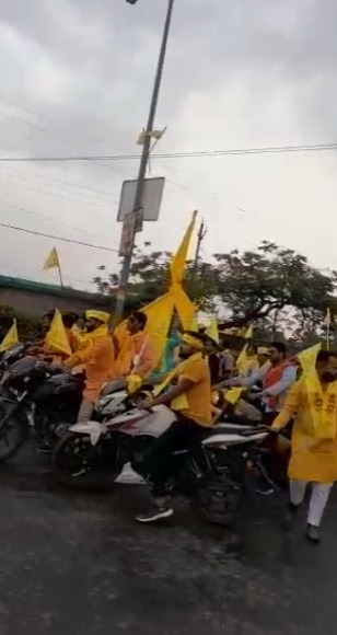 भगवान परशुराम की निकली शोभायात्रा