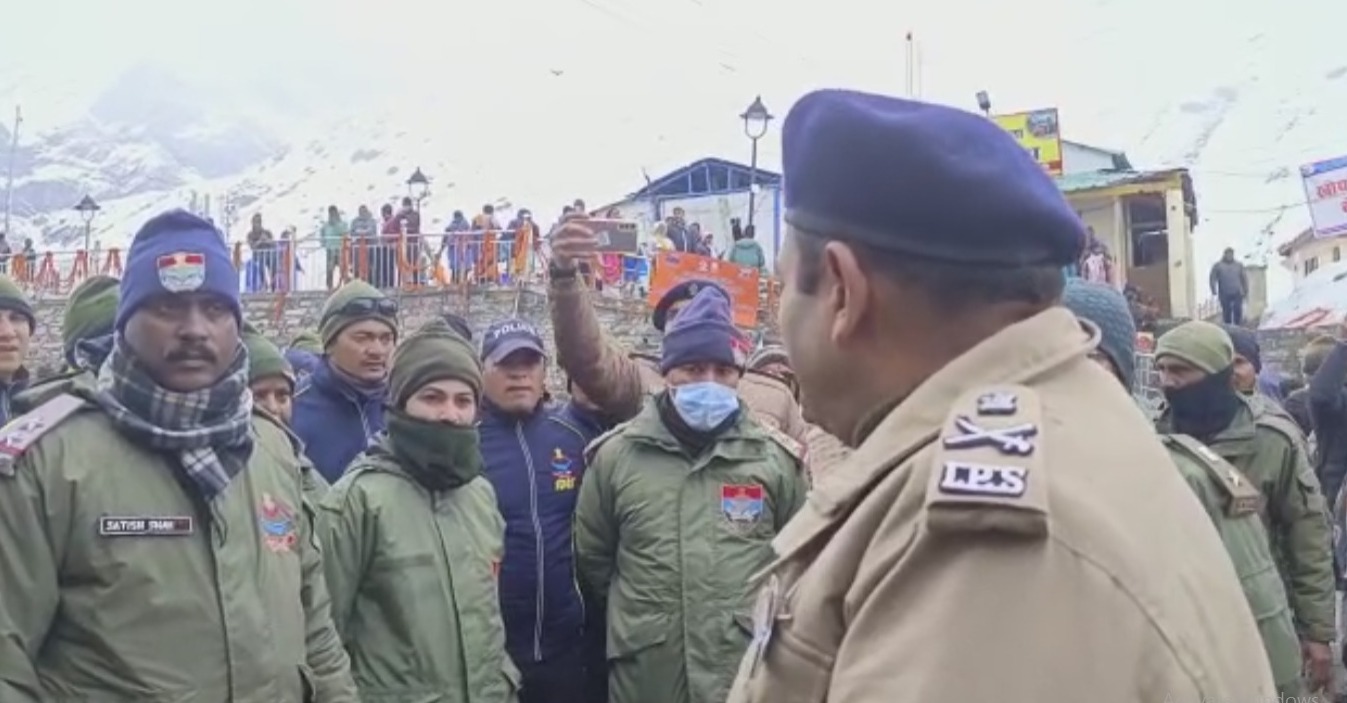 डीजीपी अशोक कुमार ने  यात्रा का लिया जायजा