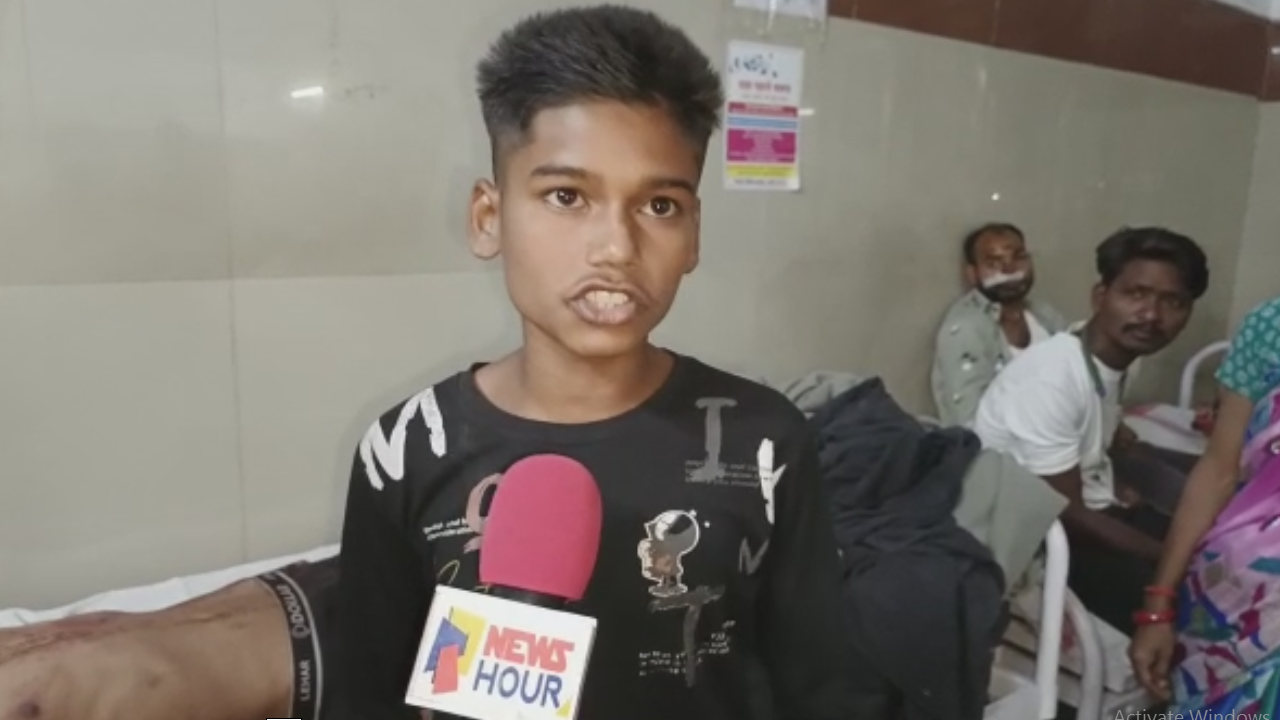 बदमाशों ने किया युवक पर आत्मघाती हमला