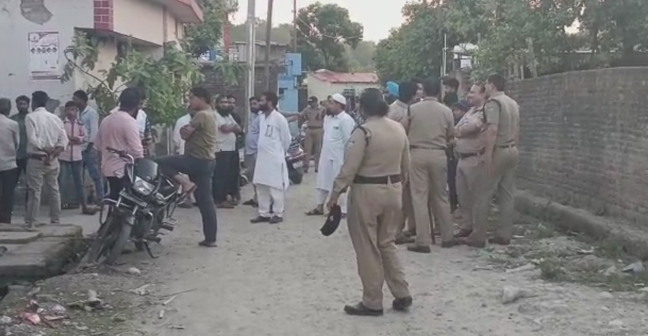 बच्चे को पानी के ट्रैंकर ने मारी टक्कर  