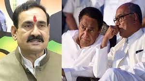 नरोत्तम ने ख़रीदे दिग्विजय कमलनाथ के टिकिट