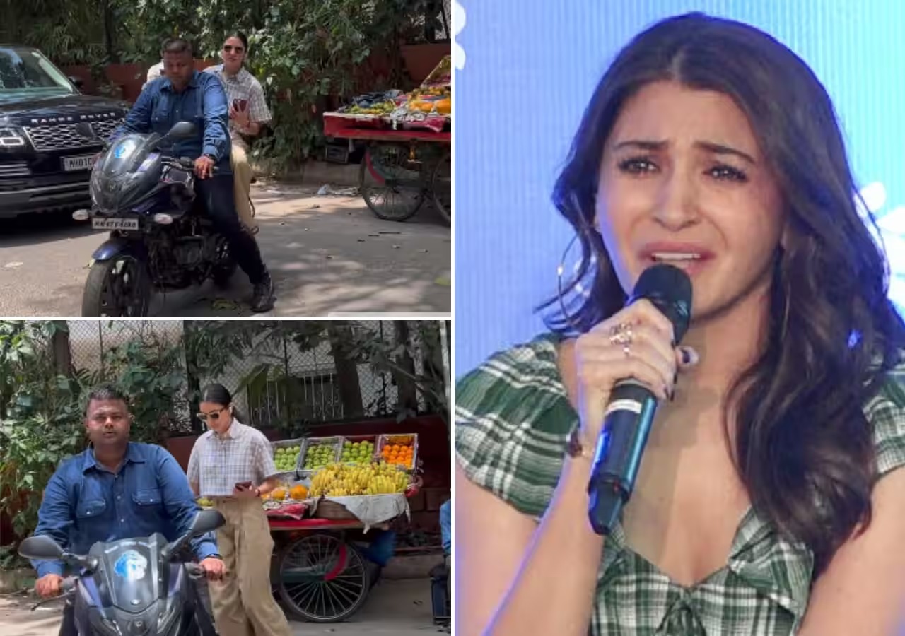 अनुष्का शर्मा को बिना हेलमेट बाइक की सवारी करना पड़ा भारी