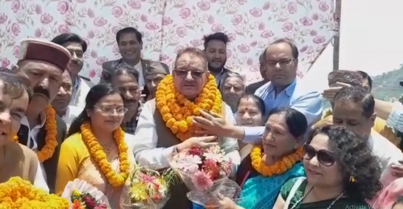 मंत्री जोशी ने कहा हमारे कारण जल समस्या खत्म