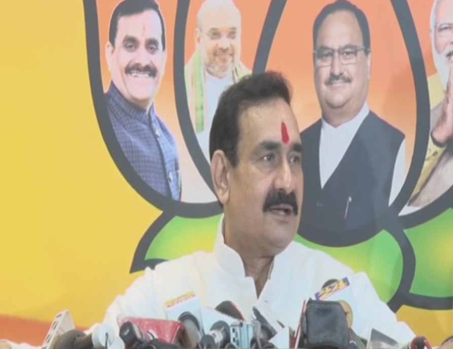 गृहमंत्री ने नरोत्तम मिश्रा ने साधा कमलनाथ पर निशाना