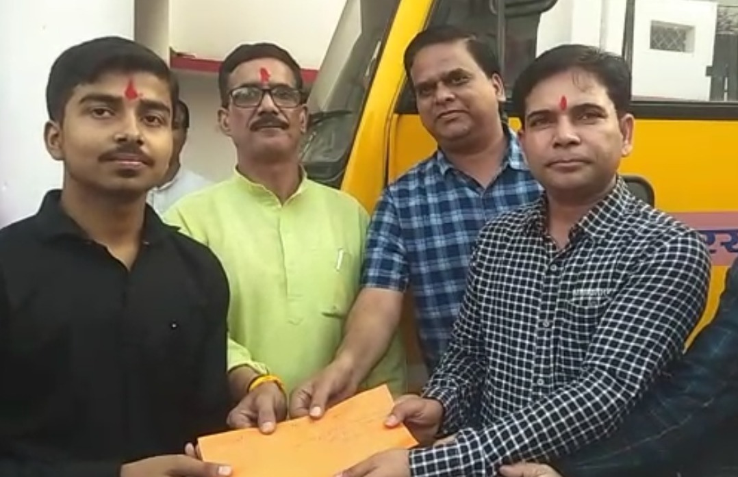 सरस्वती स्कूल के छात्र ने किया 10 वां स्थान प्राप्त