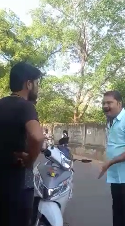 सत्ता के नशे में चूर भाजपा के जिला महामंत्री बृजेश राय