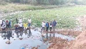 कटनी नदी की सफाई के लिए आंदोलन